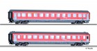 01657 Tillig Set of 2 Passenger cars Munchen-Nurnberg-Express. Set 2.(Limited edition)